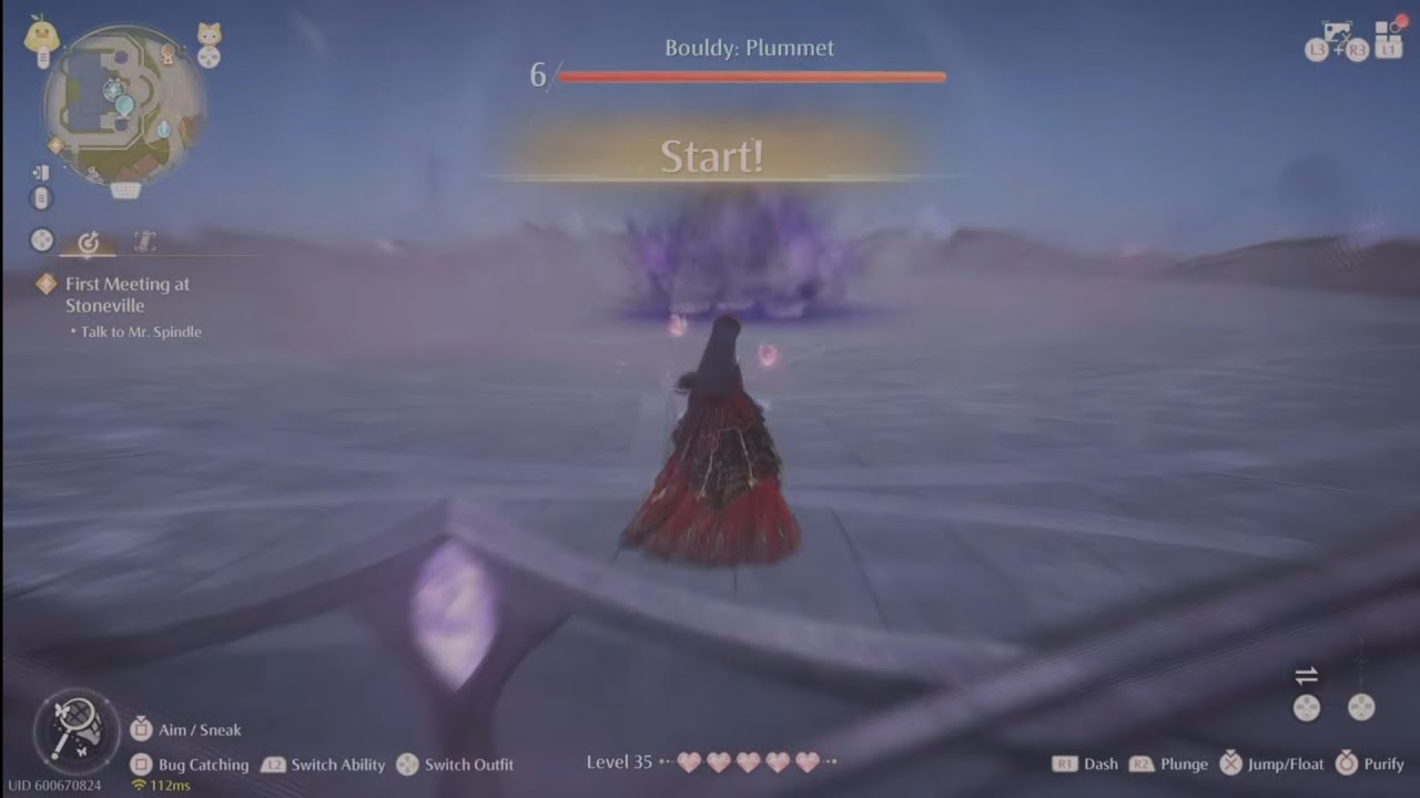 Infinity Nikki [Realm of The Dark] Phantom Trial: Bouldy (Plummet)