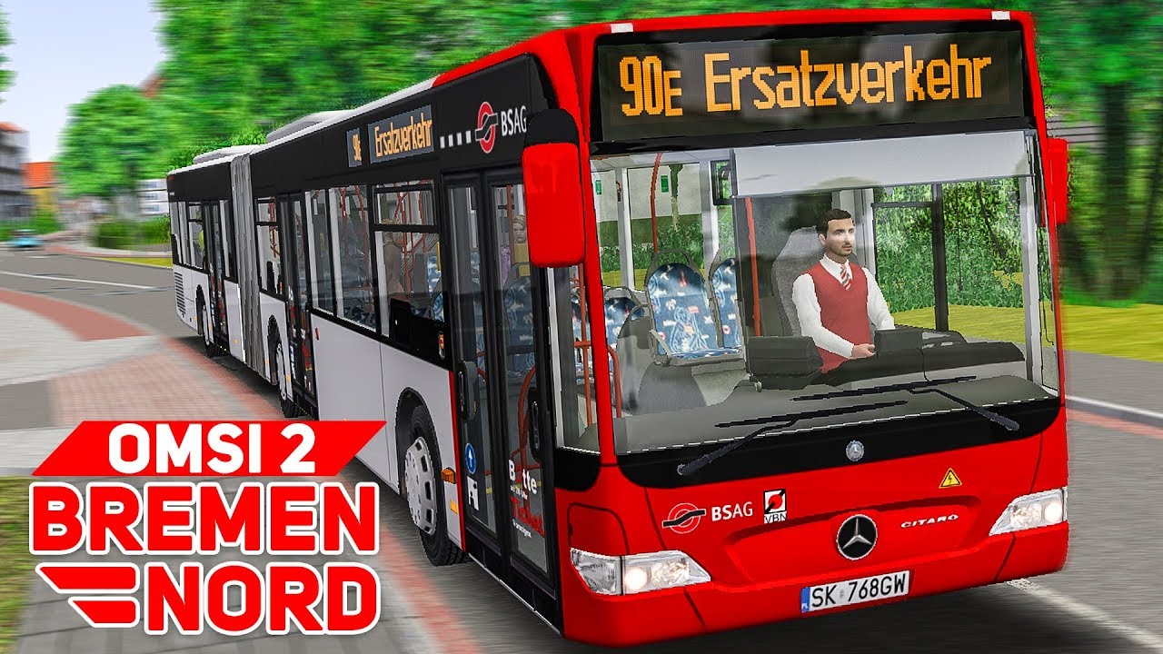 OMSI 2: BREMEN NORD #8: SCHIENENERSATZVERKEHR in Bremen | BUS-SIMULATOR