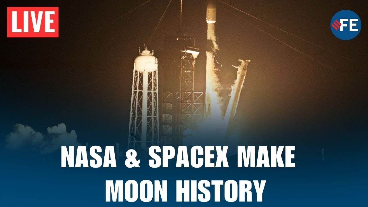 NASA Live: SpaceX Makes History With Dual Moon Missions Launch | SpaceX Live | US News
