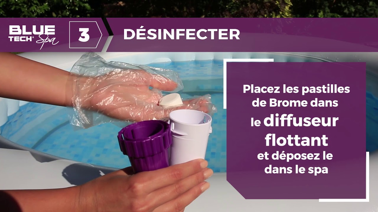 Blue Tech Traitement de l'eau des Spas