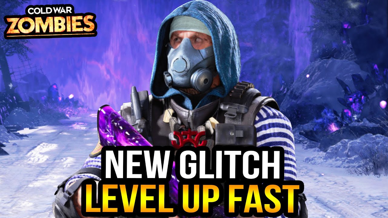 Black Ops Cold War Zombies ☆ New "Wood Pole" Glitch! Level Up Fast!