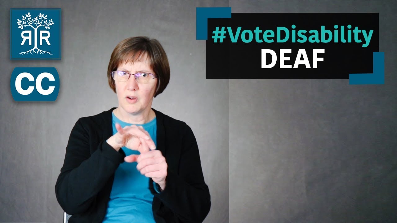 Why should Deaf people vote?