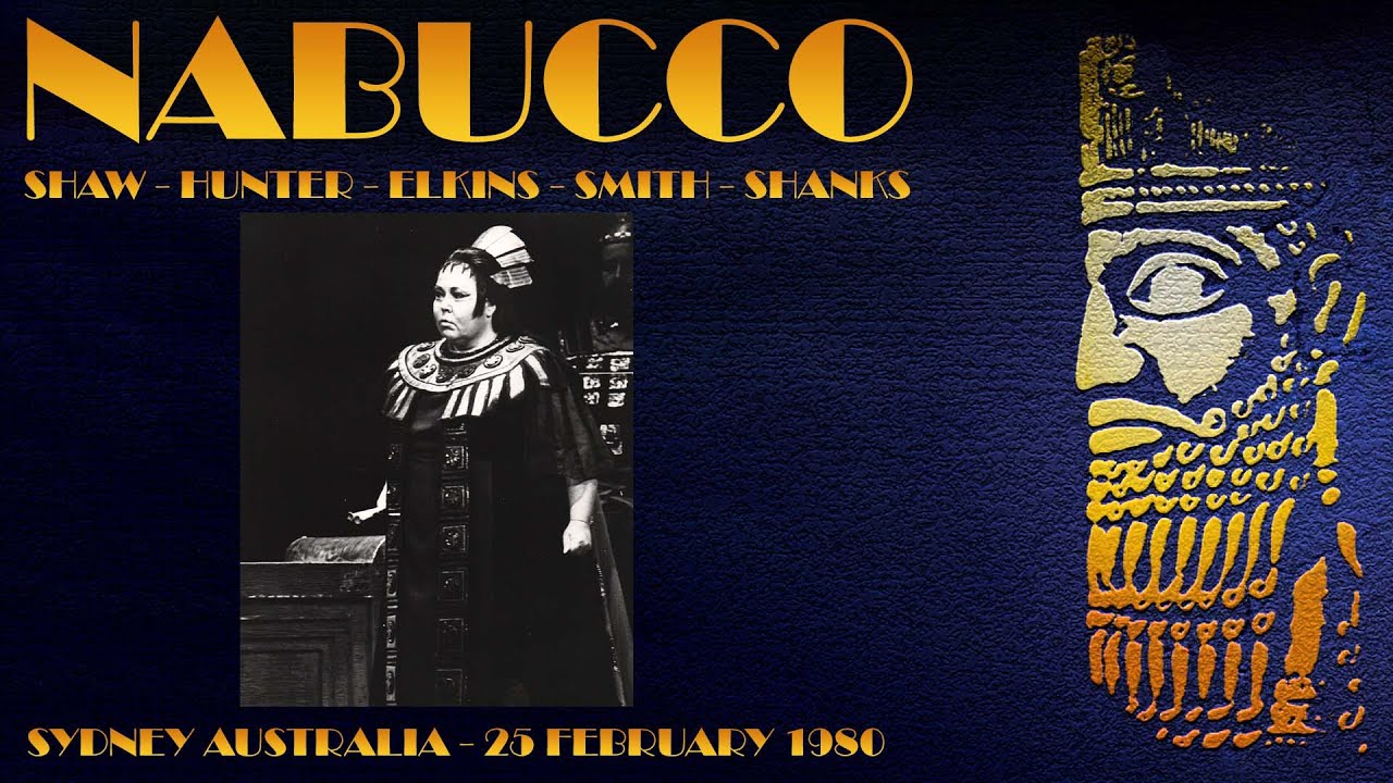 Rita Hunter as Abigaille in Verdi's Nabucco - 25 February 1980 - Full Opera