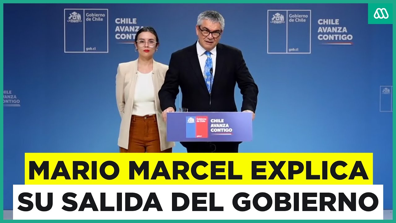Mario Marcel habla de su salida del ministerio de Hacienda
