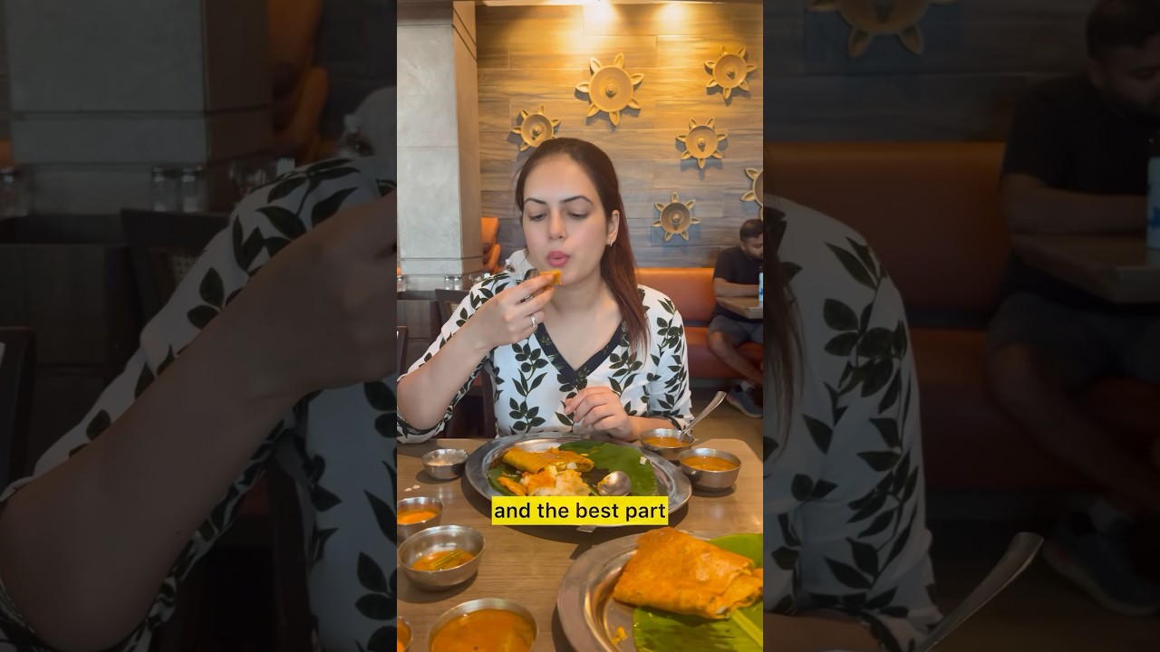 Spicy Dosas & Sweet Donuts in Mumbai? 🤯 | Honest Food Review 🍴🍩 #foodreview #ishagupta #minivlog