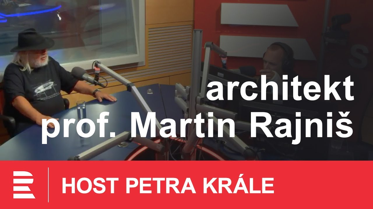 Architektura je v krizi. Z domů kolem Prahy se mi dělá špatně, říká architekt Martin Rajniš