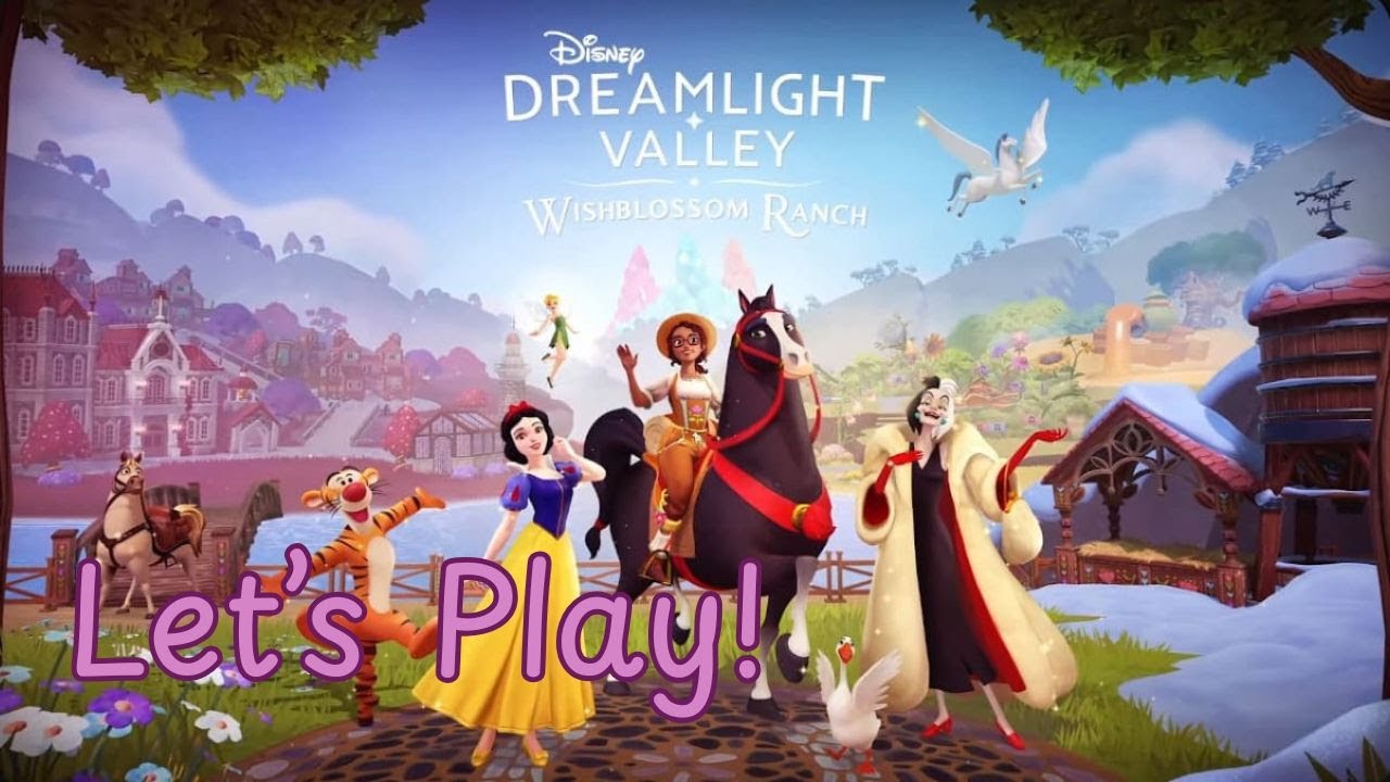 Let's Play: Disney Dreamlight Valley Ep. 1: Wishblossom Ranch is Here!