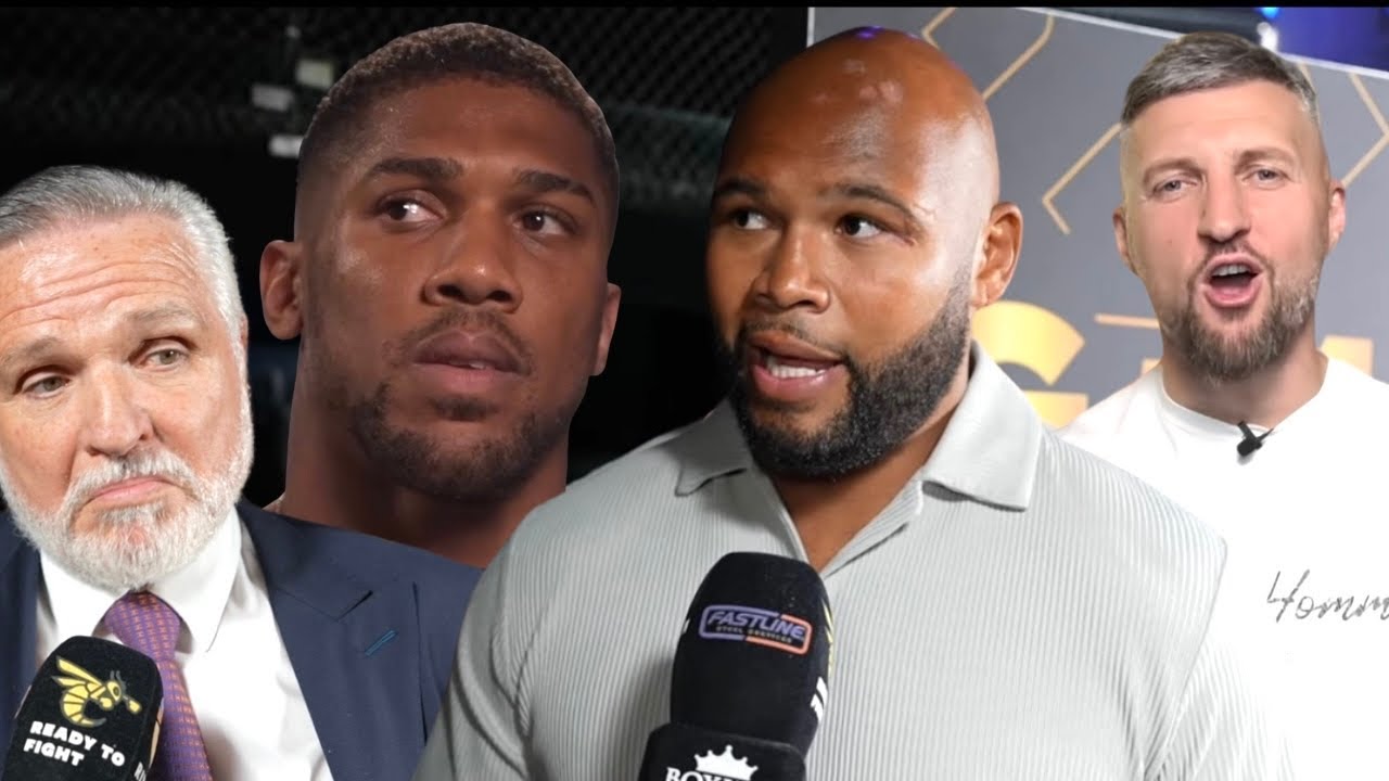 “I WOULD CALL CARL FROCH A P*** TOO” Fraser Clarke BRUTAL REPLY TO ANTHONY JOSHUA FEUD WITH FROCH
