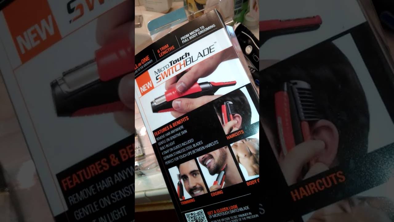 Micro Touch Switch Blade in Action