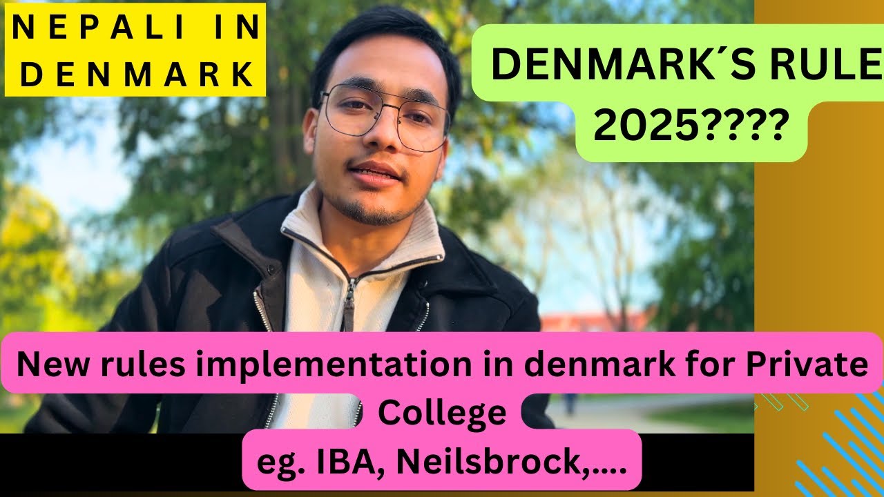 May 2, 2025 , New rules of denmark For Private College and universities #study #abroadstudy #denmark
