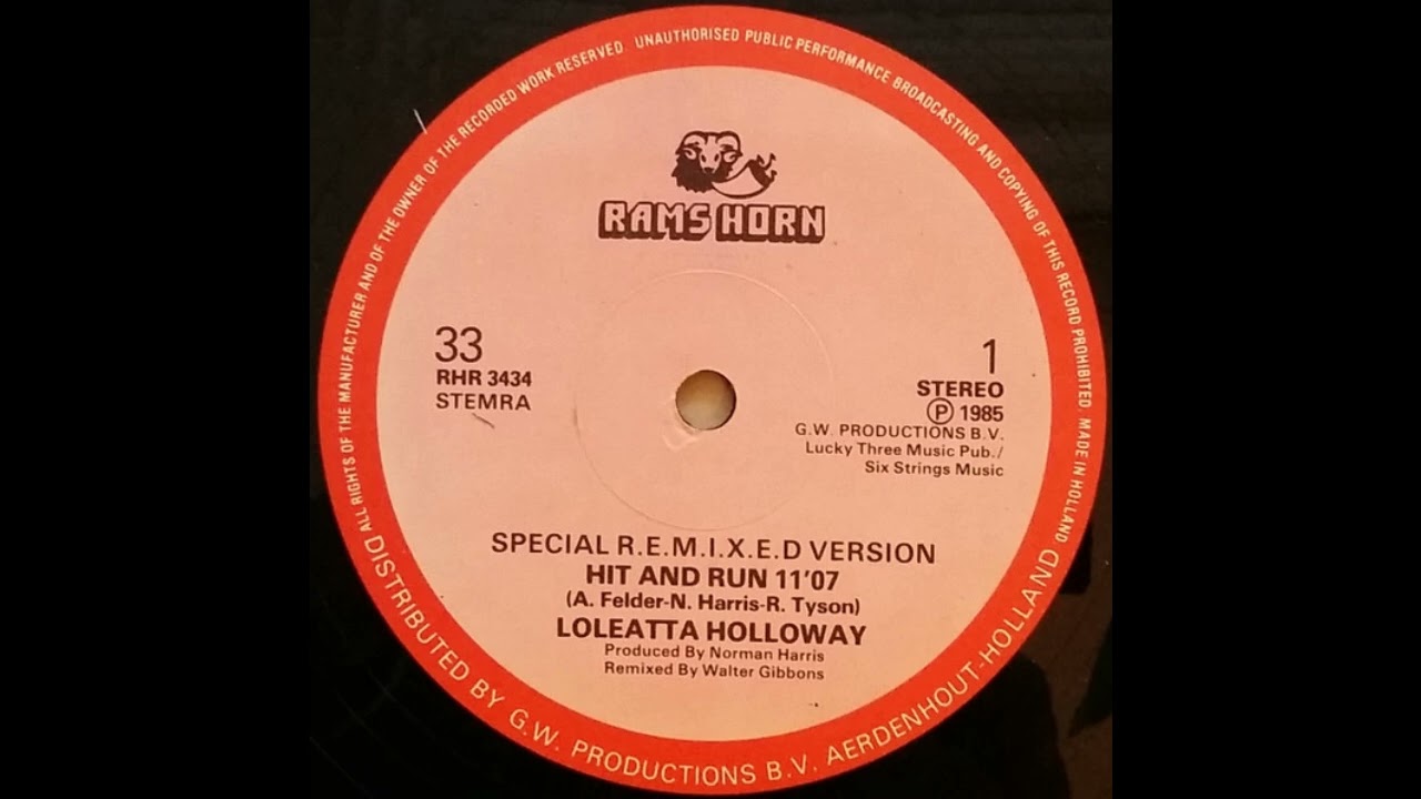 Loleatta Holloway - Hit And Run (Special R.E.M.I.X.E.D. Version)