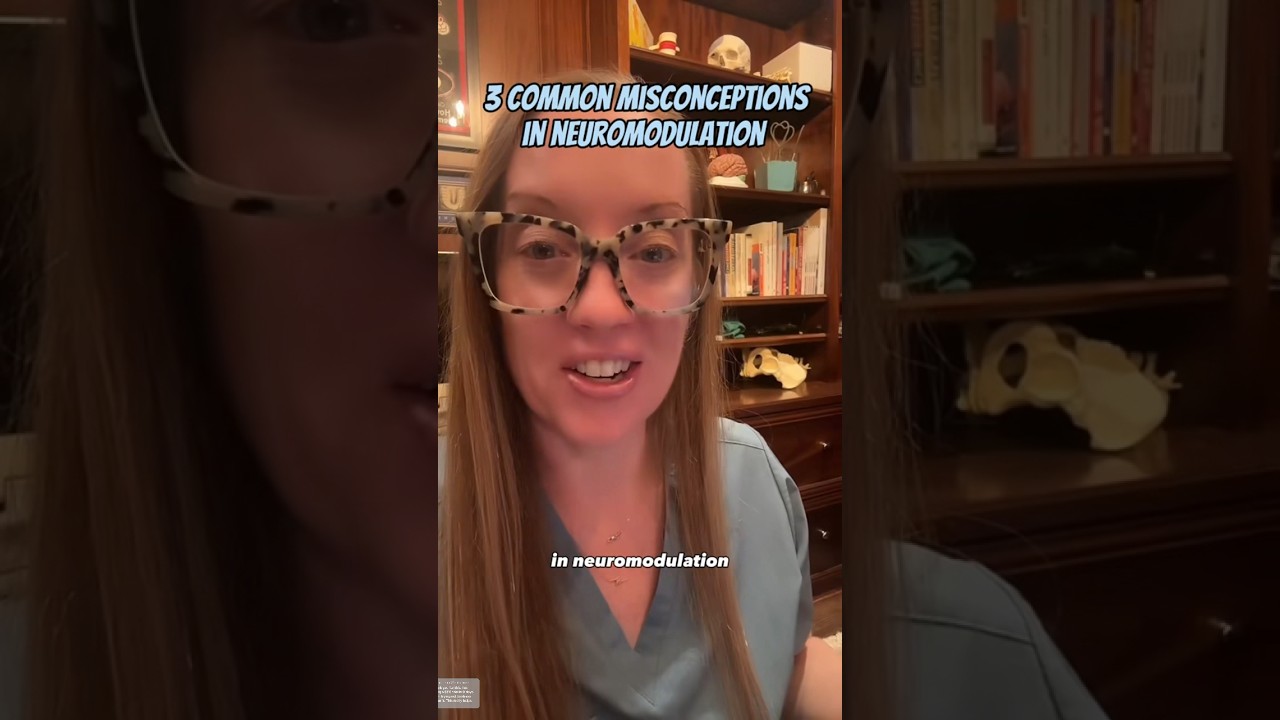 Hear all 3 misconceptions - press ▶️ above this caption to watch the whole video! #neuromodulation