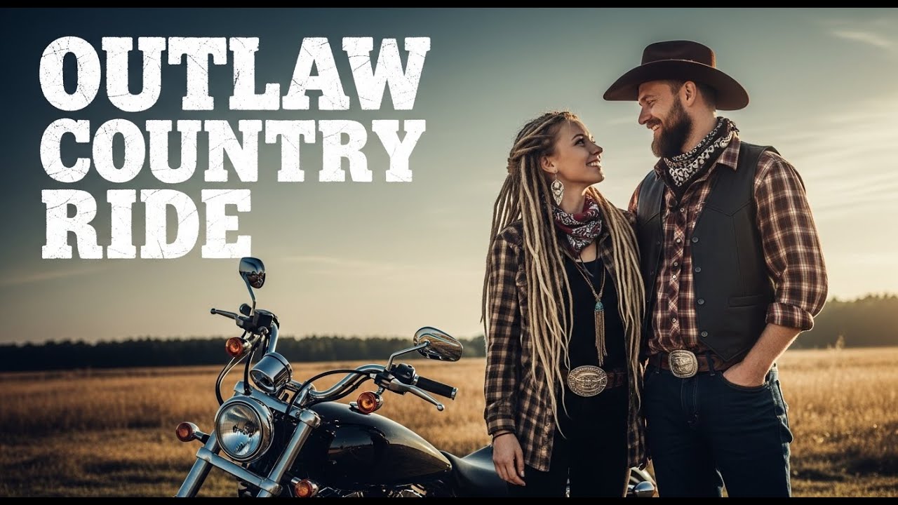 Outlaw Country Ride 🎶 Country Love Stories Written on Open Fields
