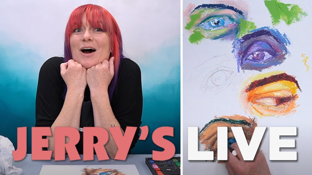 Jerry's LIVE Episode #JL326: New Product Alert - SoHo Extra Soft Oil Pastels