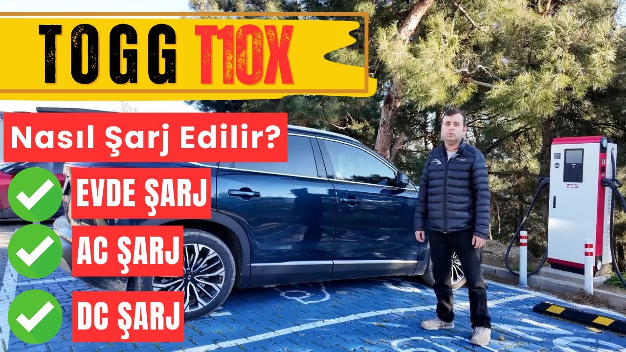 TOGG T10X Nasıl Şarj Edilir?