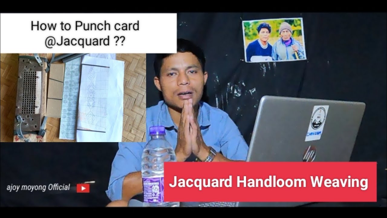 How to Punch card for Jacquard Handloom Weaving | Graph Design | Arunachal Pradesh