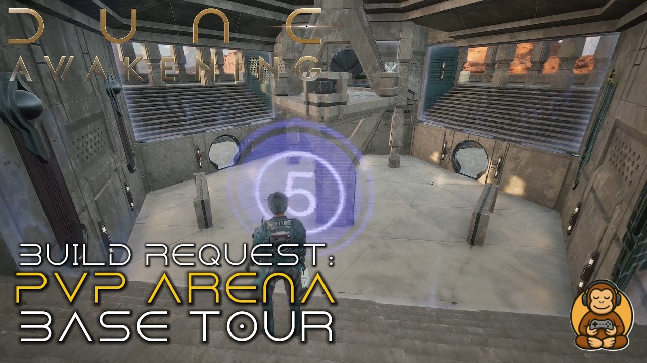 Dune: Awakening PvP Arena Base Tour | Player-Built Combat Arena