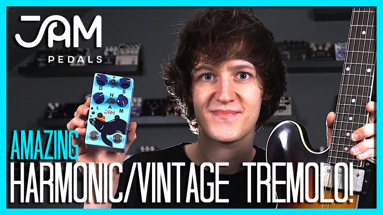 AMAZING, VINTAGE, ANALOG HARMONIC TREMOLO TONES! Harmonious Monk - Jam Pedals Demo