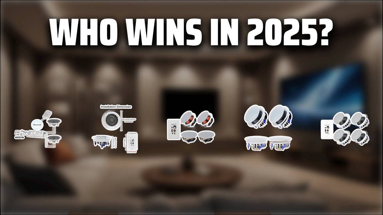 The Top 5 Best Ceiling Speakers in 2025 - Must Watch Before Buying!