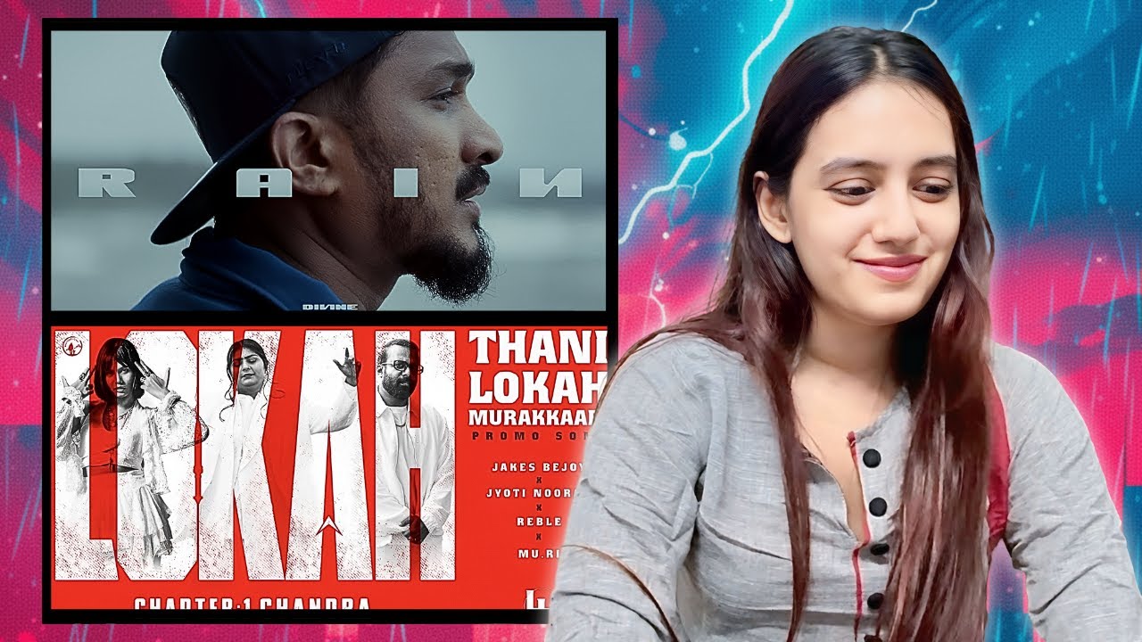 DIVINE Rain & Lokah Promo Song REACTION | Stunnah Beatz | Jakes Bejoy | Jyoti Nooran