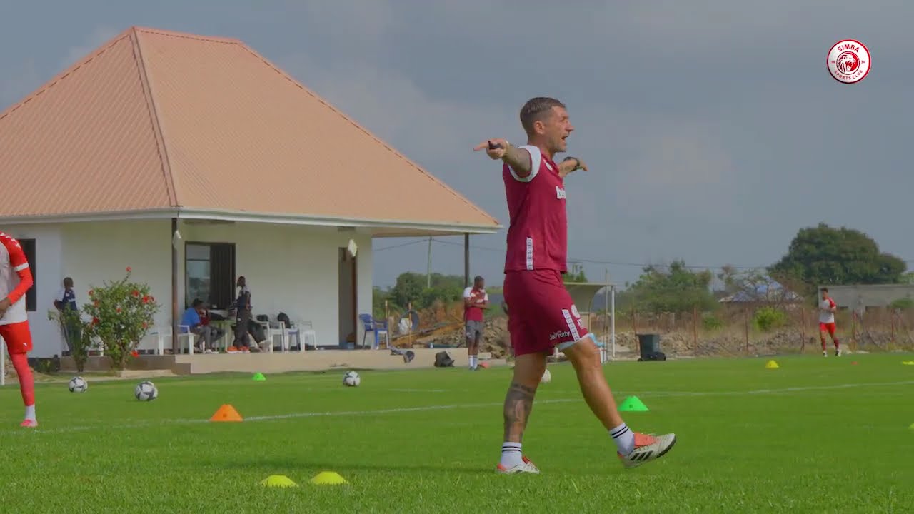 KIKOSI KIMEREJEA MAZOEZINI LEO TAYARI KWA MAANDALIZI YA MCHEZO WA MARUDIANO DHIDI YA NSINGIZINI