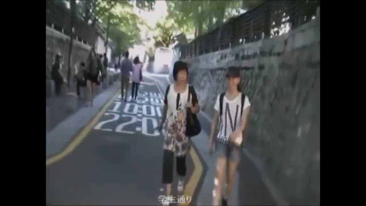 韓玉町観光街　ソウル市安国＜２倍速＞韓国親族訪問－２４（津山雄次）120831～0913