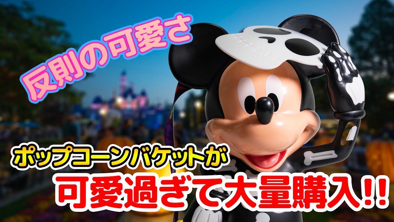 可愛すぎるポップコーンバケット 大量購入!! : ディズニーランド・リゾート  /  Too many cute popcorn buckets! : Disneyland Resor