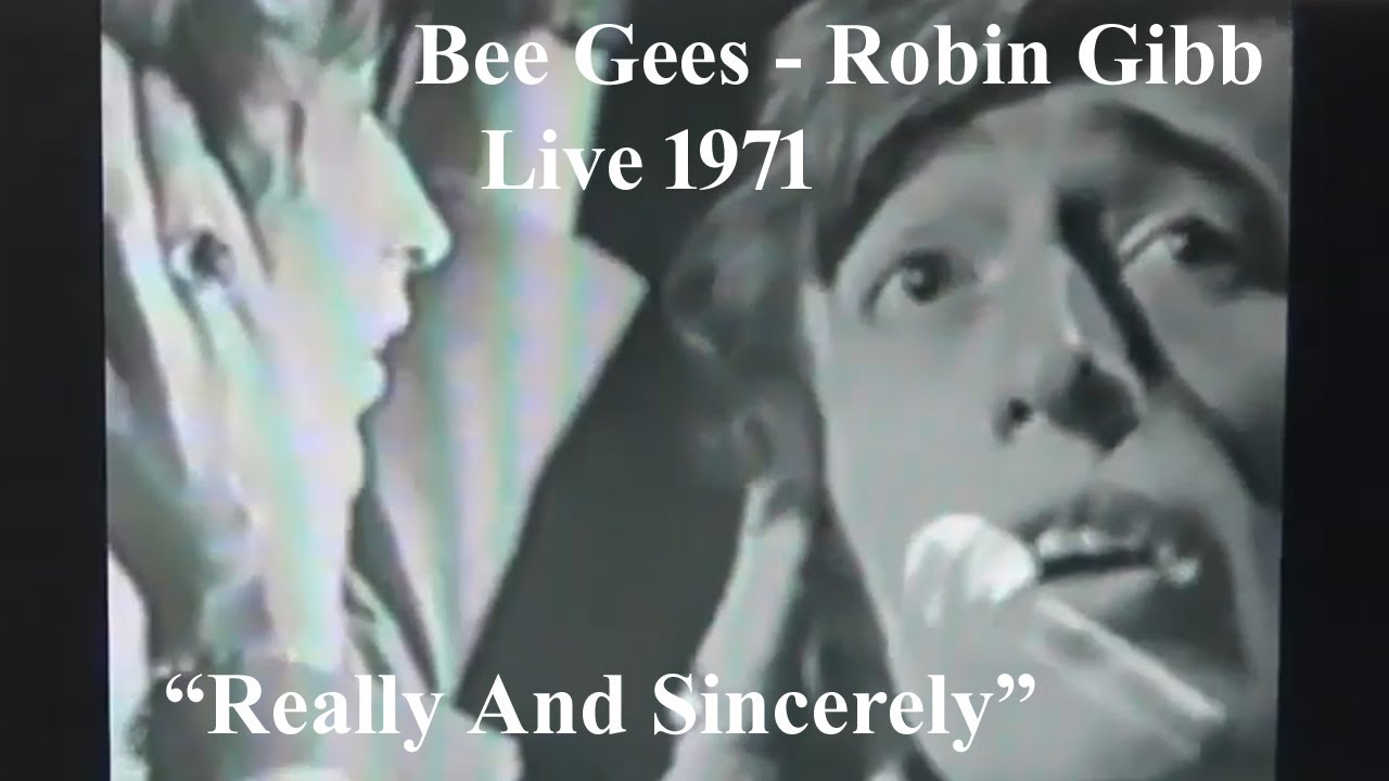 Powerful Bee Gees, Robin Gibb Live “Really And Sincerely” 1971