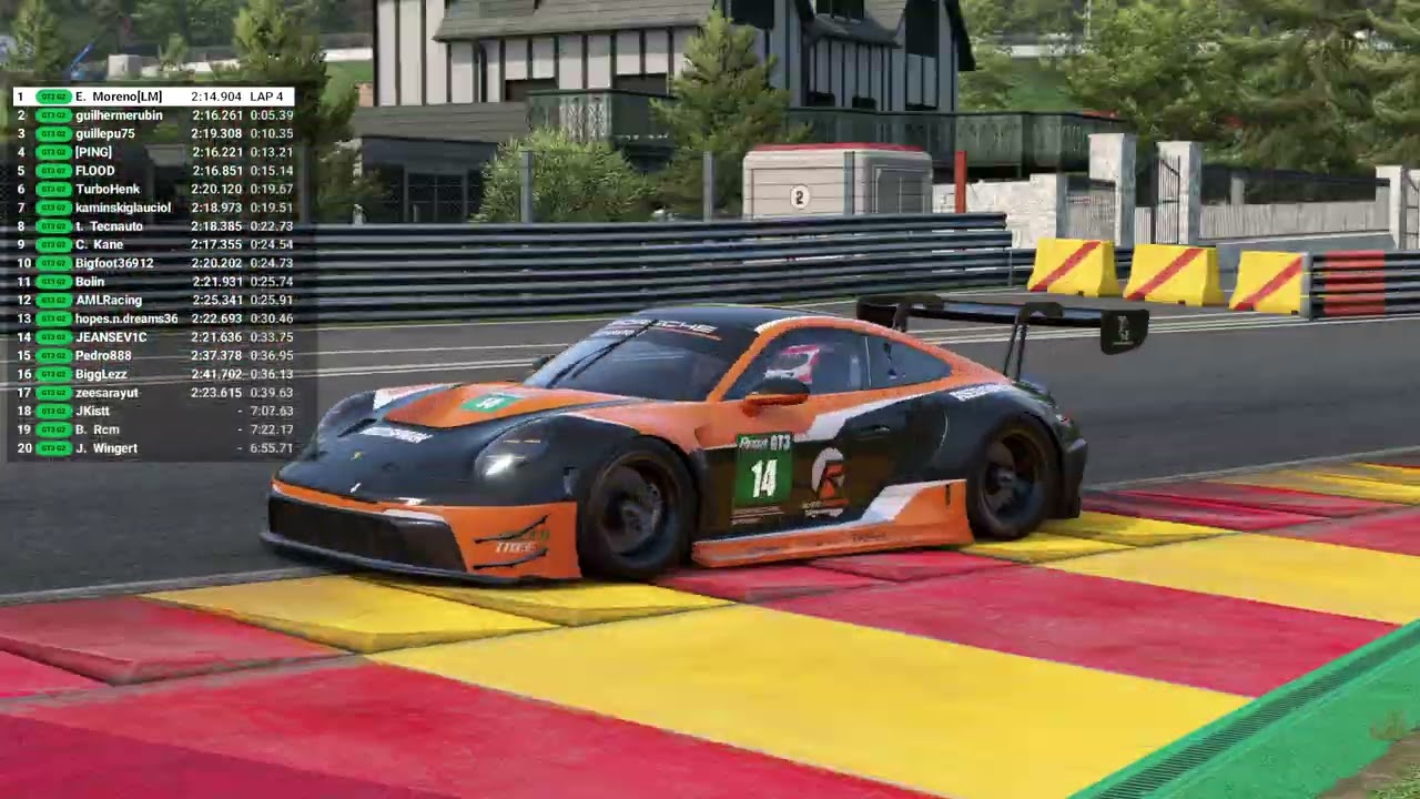 AMS 2 - Benlow - Spa-Francochamps - GT3 Gen2 - 19th to 4th