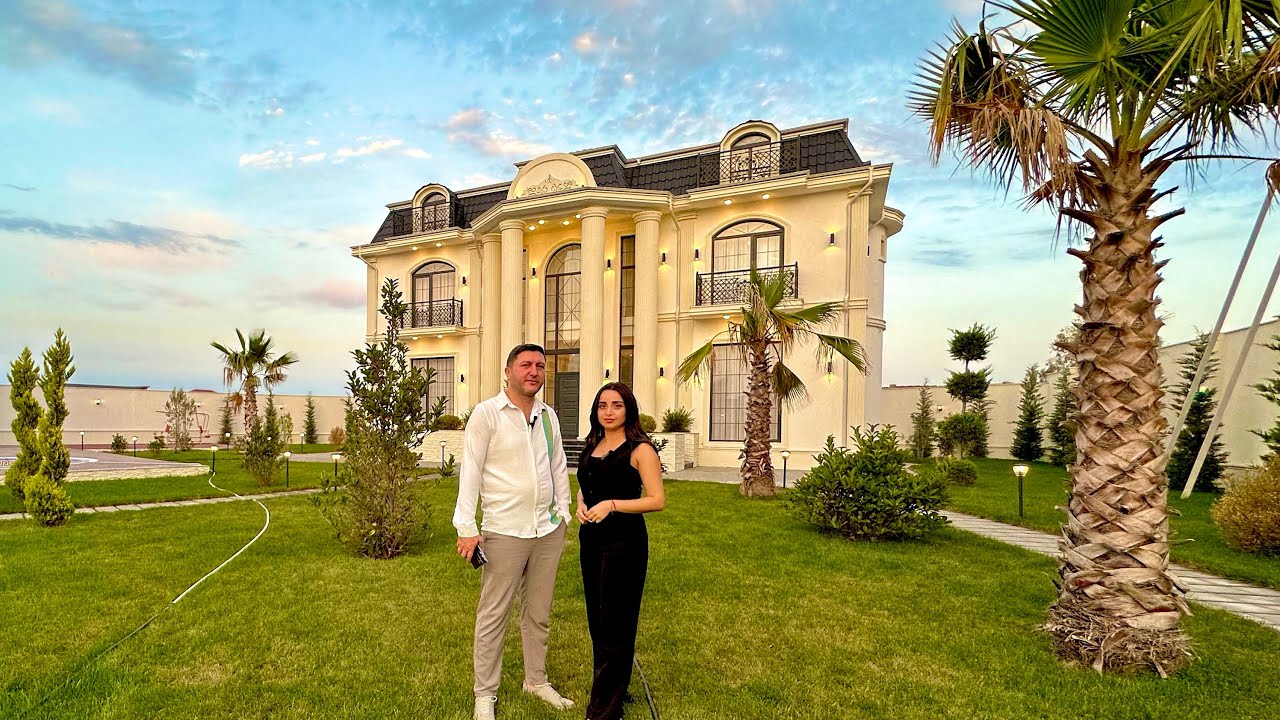 Möhtəşəm görünüşü olan villanı təqdim edirik +994552206757