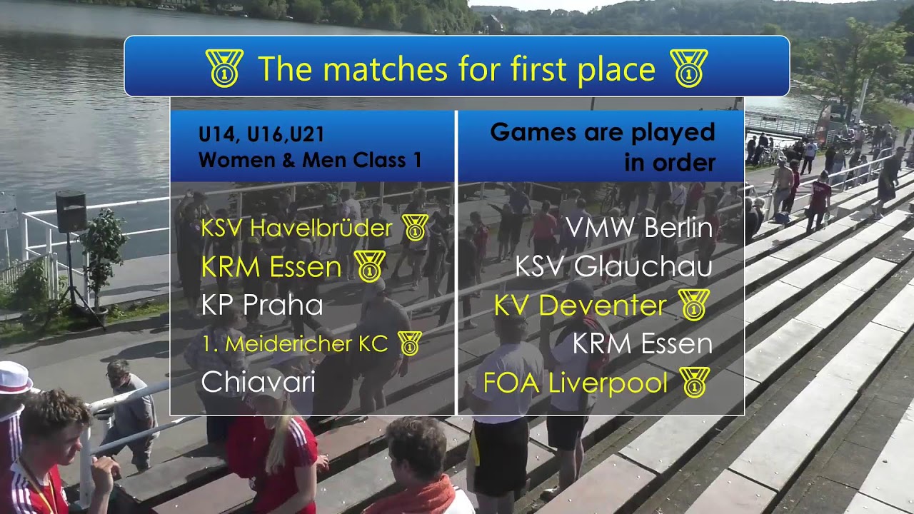 52nd International Canoe Polo Cup Day 3 The Finals