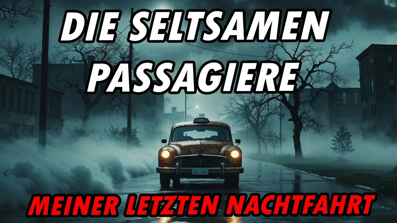 Die seltsamen Passagiere meiner letzten Nachtfahrt ｜ #gruselhörbuch #creepypasta ｜