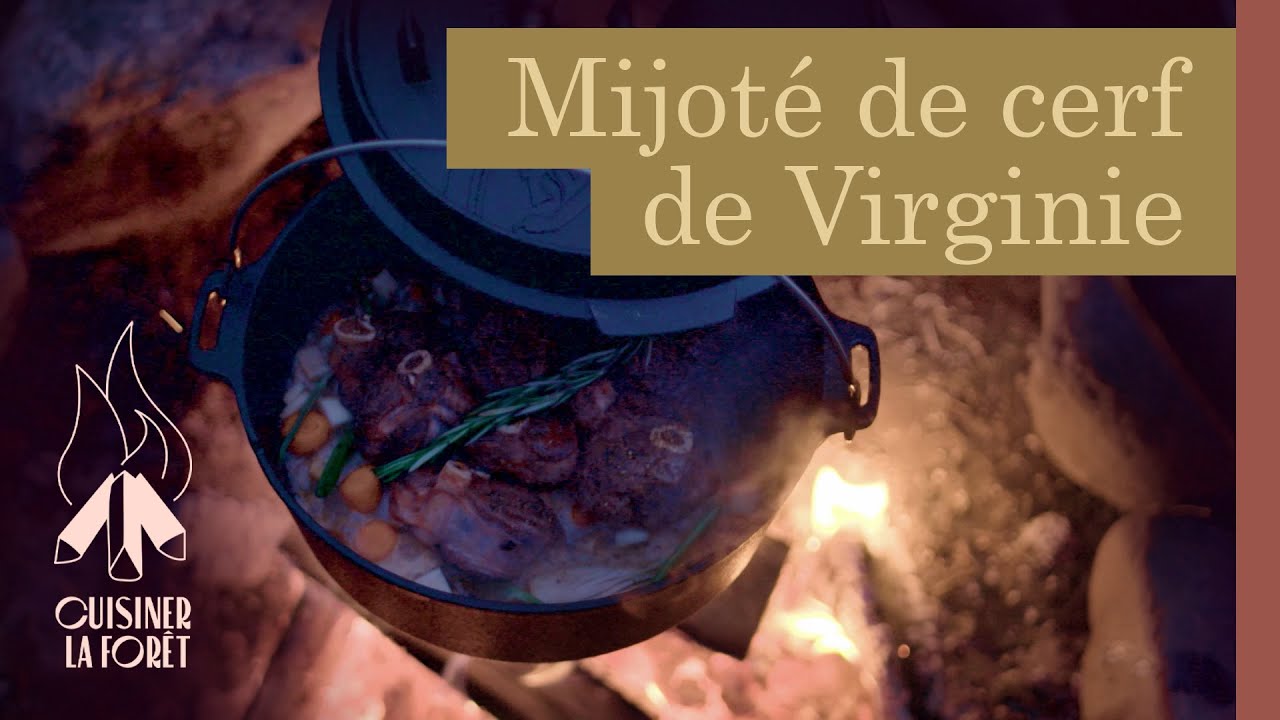 Mijoté de cerf de Virginie | Cuisiner la forêt