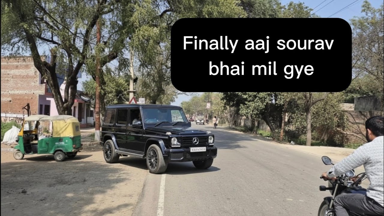 Finally aaj Sourav bhai mil gye.🤨