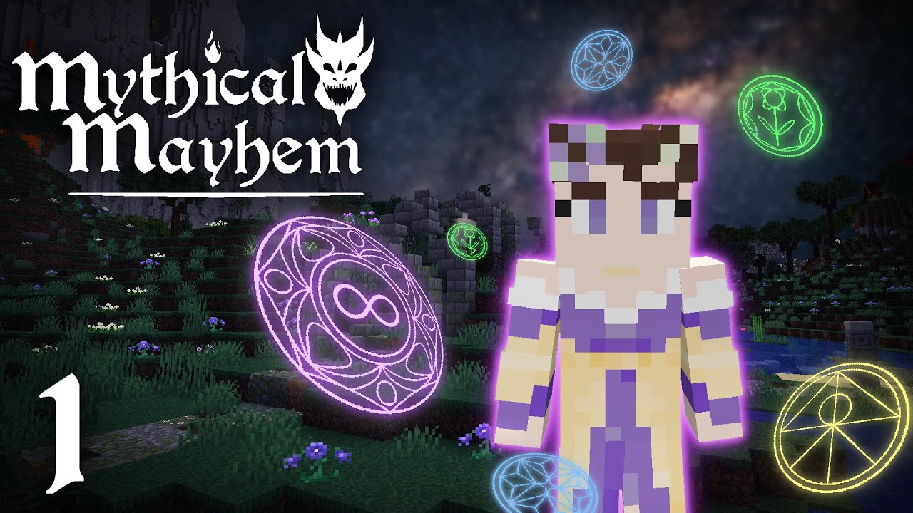 Magic in Minecraft  |  Mythical Mayhem  |  Ep. 1