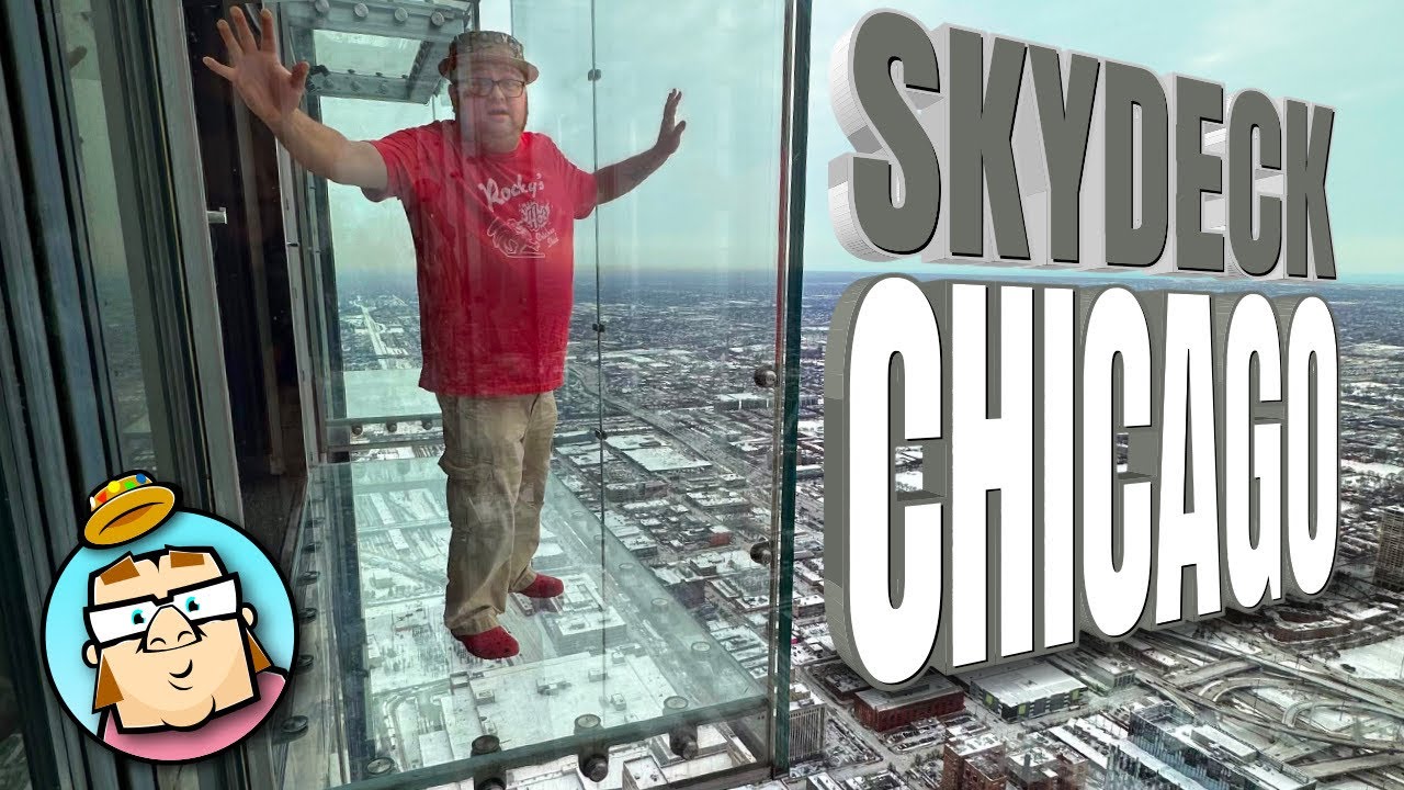 Dangling 1,300 Feet Above Chicago on the LEDGE - Willis/Sears Tower - Color Factory Immersive Museum