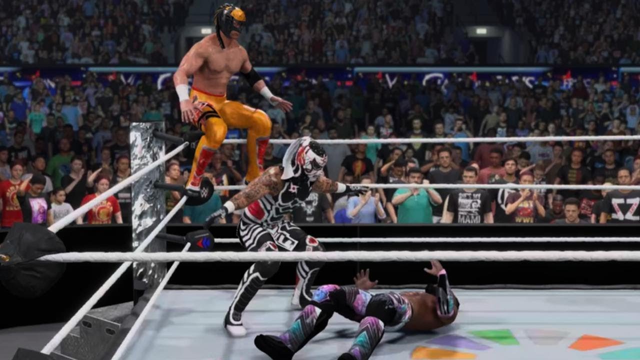 WWE 2K25 Lucha Bros vs New Day