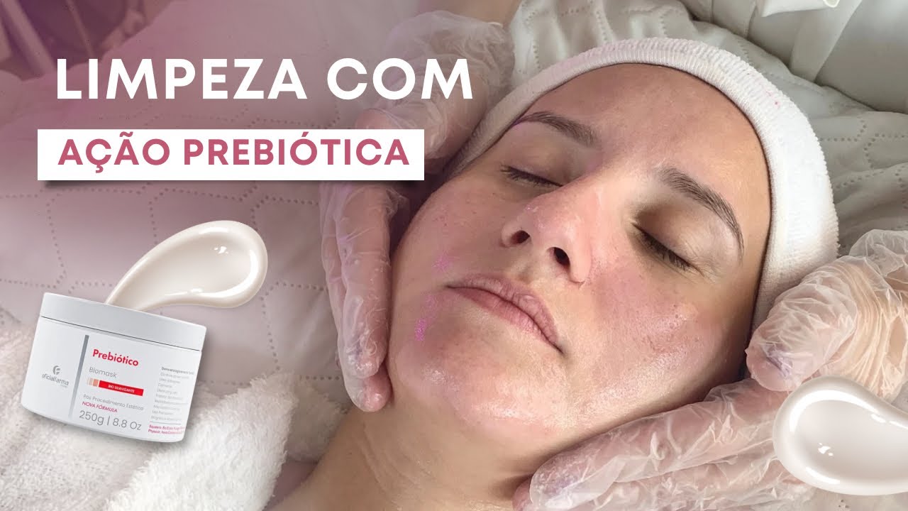 LIMPEZA DE PELE PREBIÓTICA EM PELE SENSÍVEL