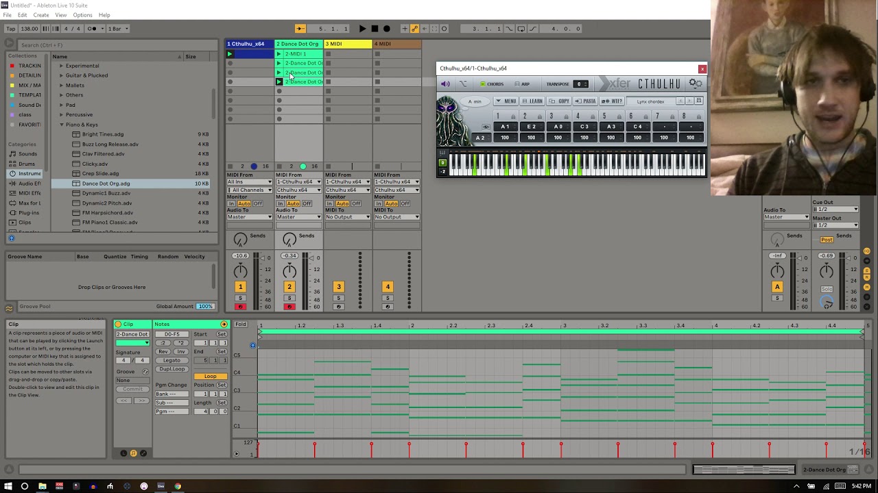 How to Cthulu good: workflow and groove