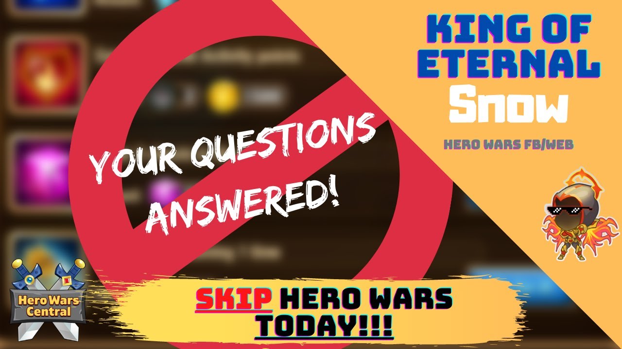 Your King Biscuit Questions Answered! | Hero Wars Facebook