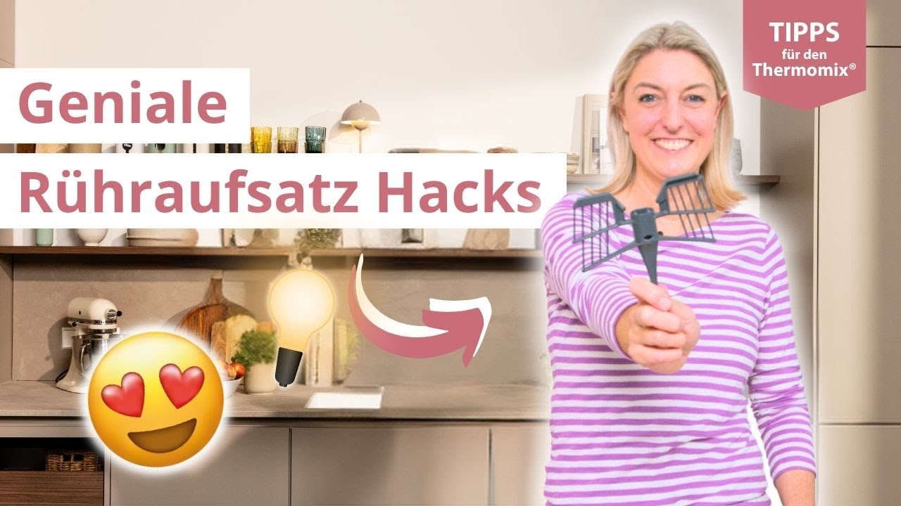 😲🧀 Sahne, Eischnee & Mehr: Rühraufsatz - die ultimativen Hacks | Thermomix® Tipps