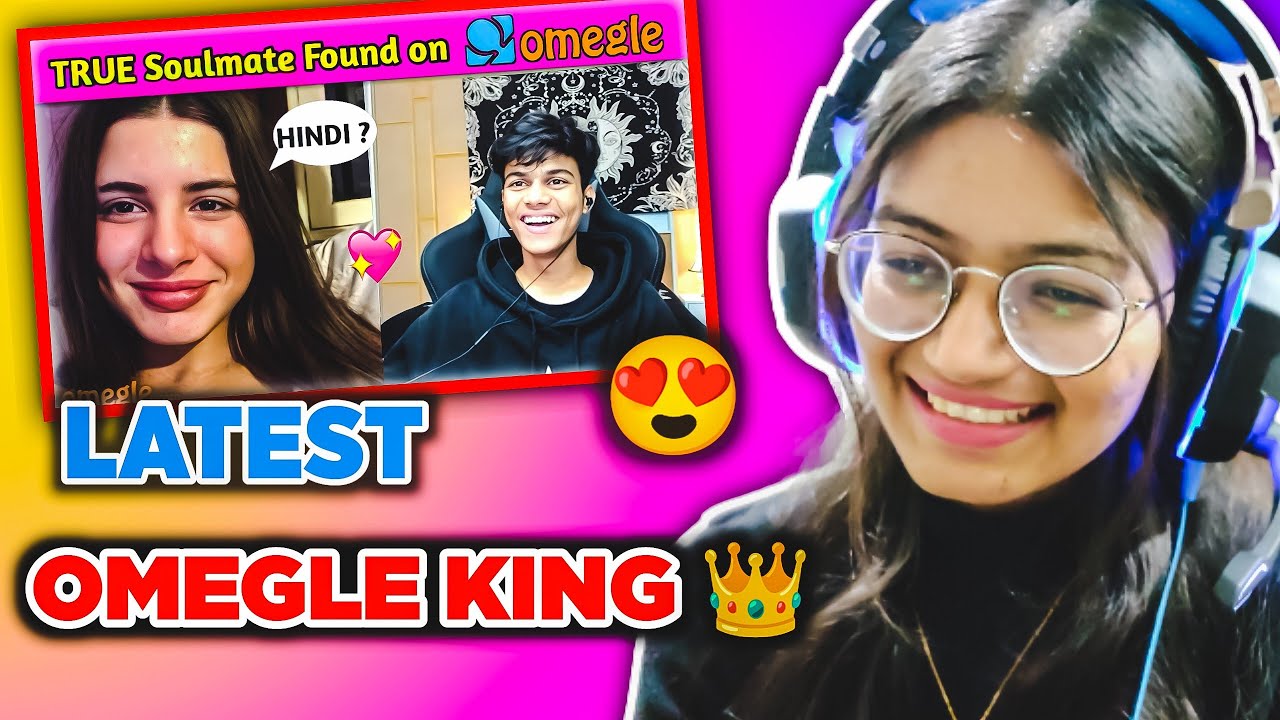 TRUE Soulmate Found On Omegle Reaction 😍 @adarshuc