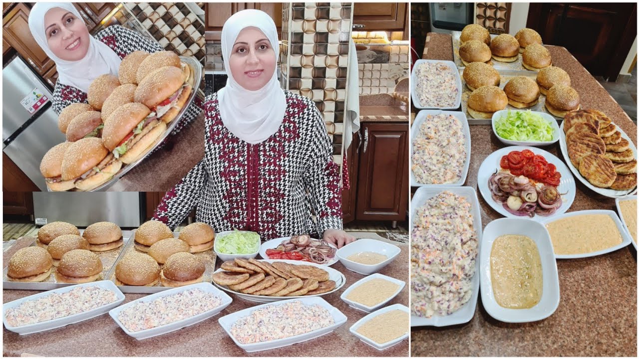 عملت اكل المطاعم الكبيرة في البيت بأقل من ربع الثمن #اربع_وصفات_في_الفيديو #سندوتشات_البيج_تيستي