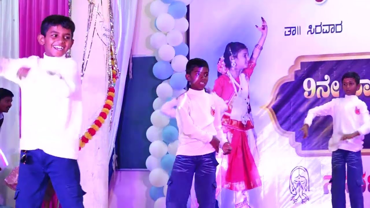 Chamaka challo  dance performance by  kids | VBPS BALLATAGI
