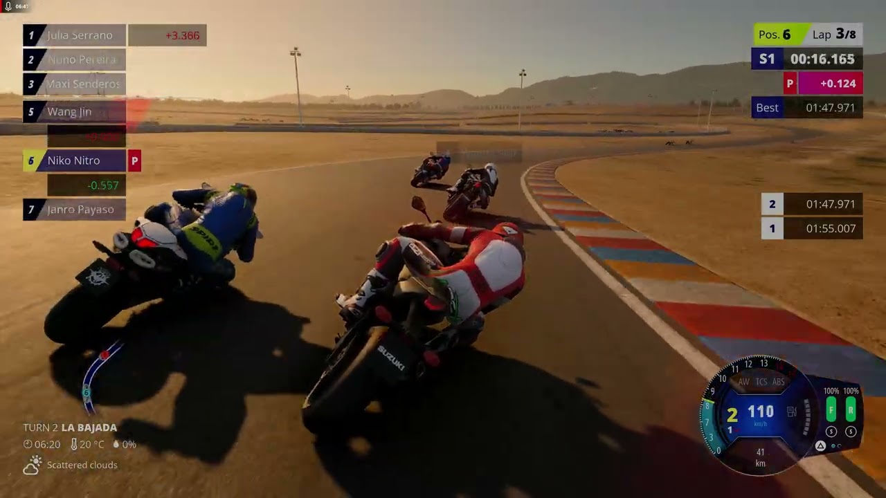 RIDE 6 2026 02 13 Suzuki GSX-R   1000cc at Almeira AI race.PC 4K Max.