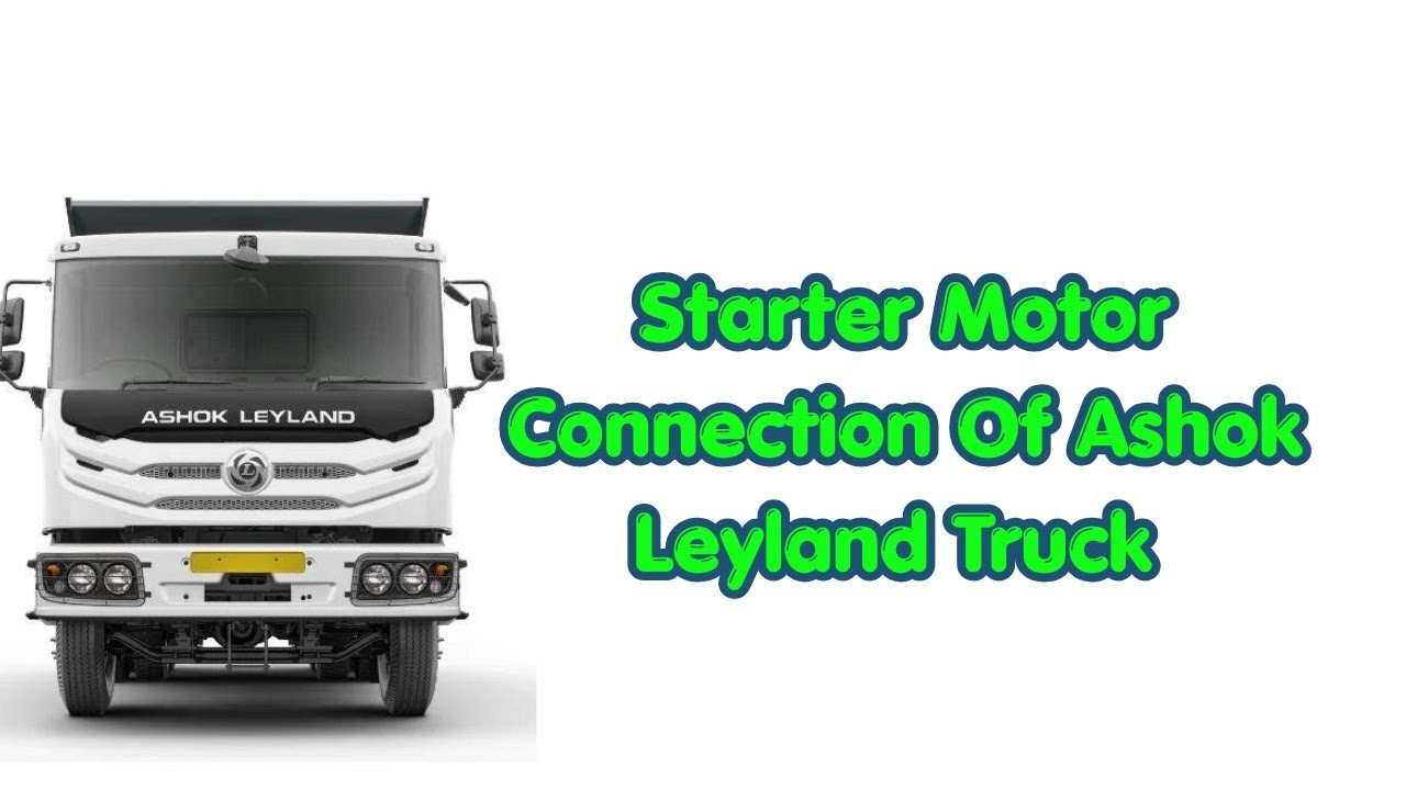 Starter Motor Of ASHOK LEYLAND 24V #automobile #electrical #mechanic #startermotor #machine#battery 