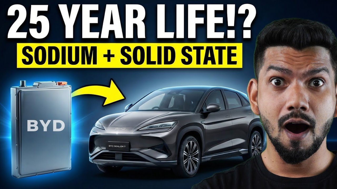 BYD SHOCKED THE WORLD WITH Ev battery with 25 Yrs life 😱