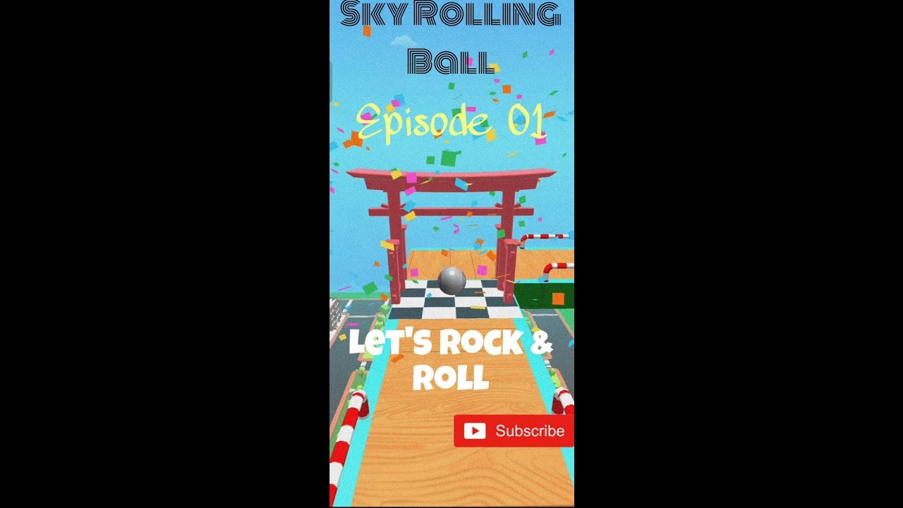 Sky Rolling Ball | Episode 01| Level 01 to 25 | Season 01| Rock & Roll | HD #skyrollingball #3dgame