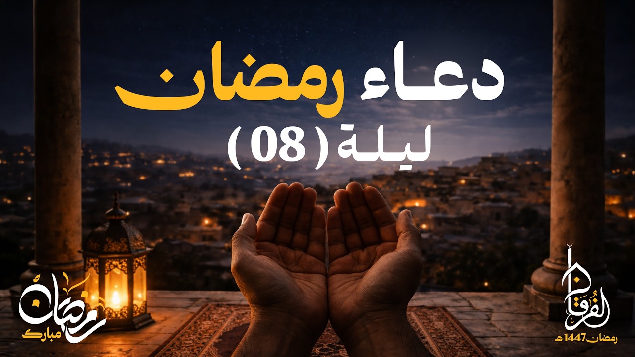 دعاء 08 رمضان || الشيخ عبد الكريم عَلّوه || رمضان 1447 هـ