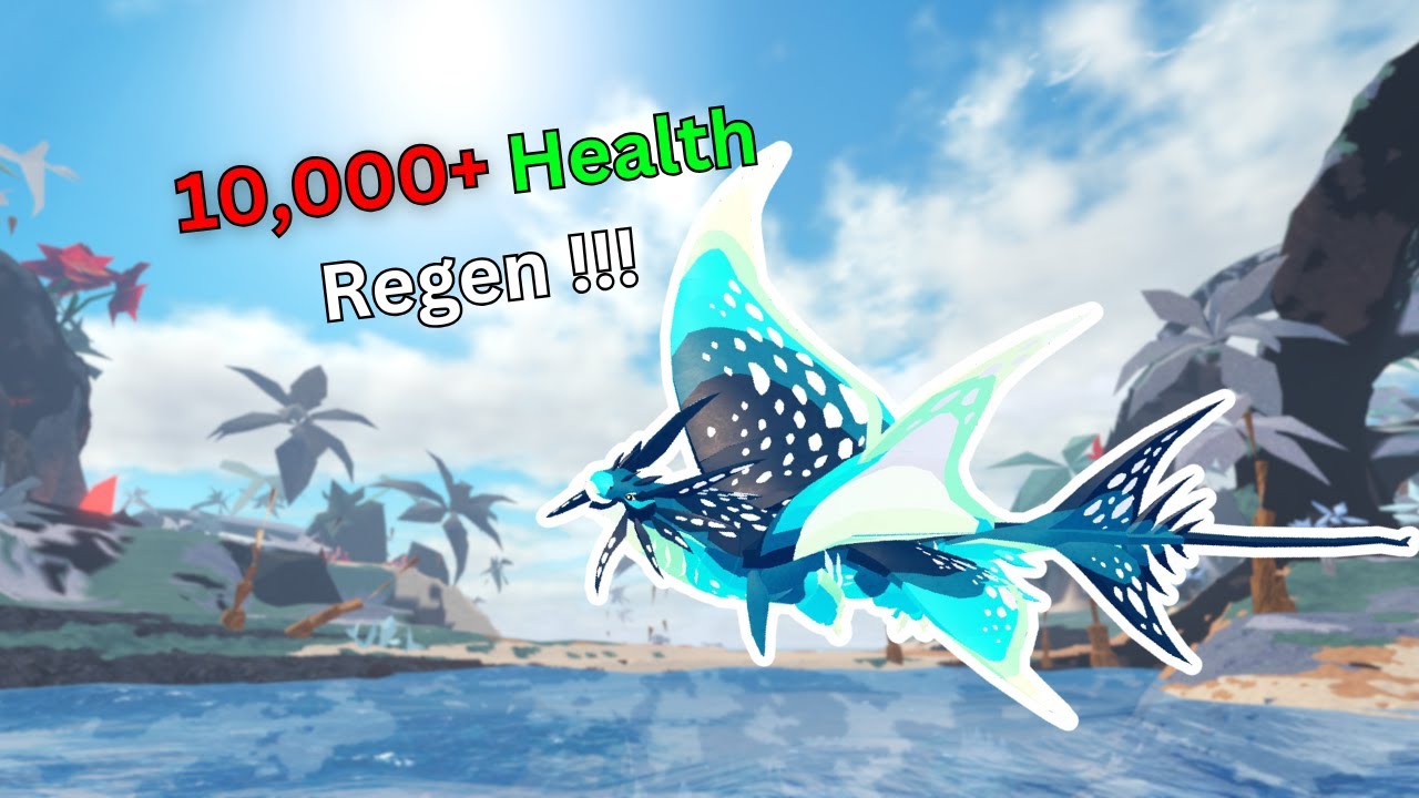 KOSing as the Creature with the BEST Health Regen! || Creatures Of Sonaria